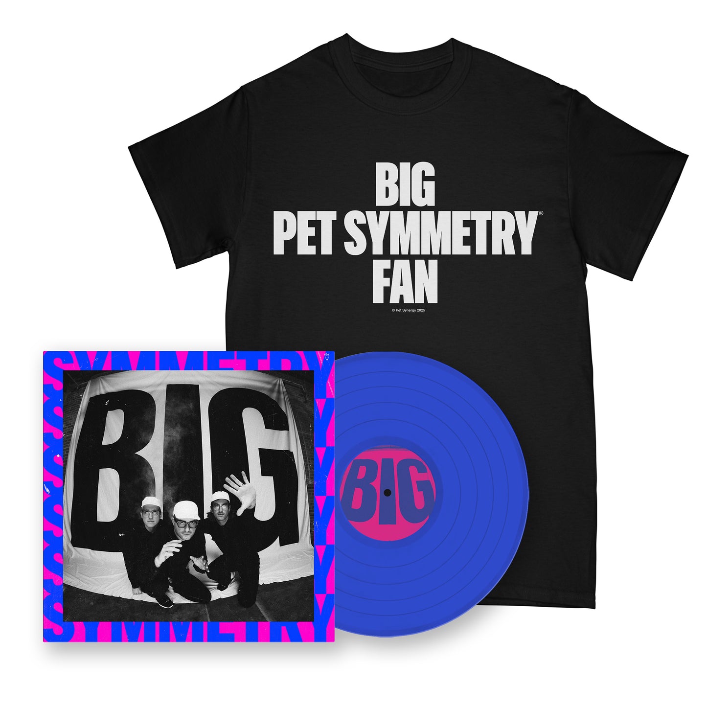 Pet Symmetry - Big Symmetry - LP / Shirt Bundle | STORM087 / AMR397