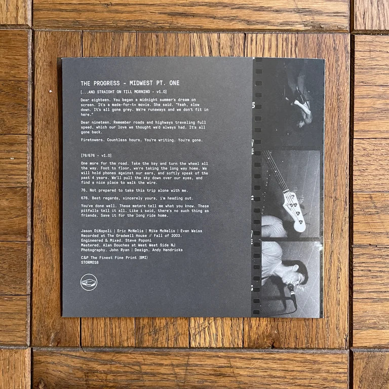 The Progress - Midwest Pt. One - 7" | STORM016