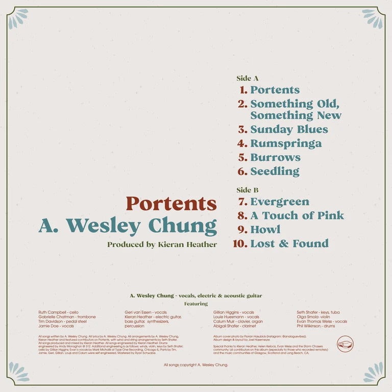 A. Wesley Chung - Portents - LP | STORM041