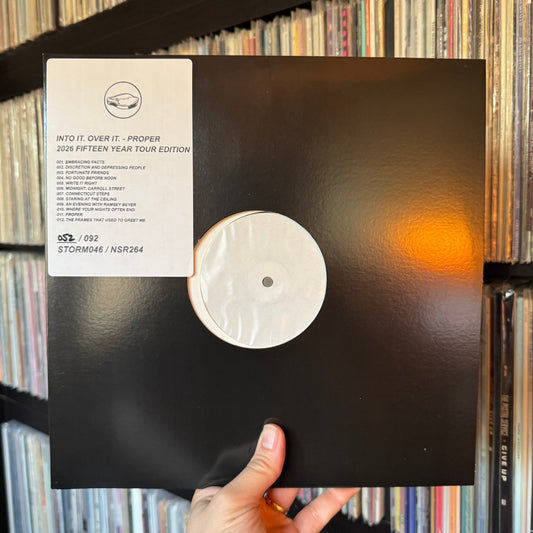 Into It. Over It. - Proper 15 Year Anniversary Test Pressing Tour Variant - LP | STORM046
